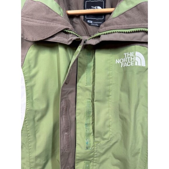 The North Face Hyvent Jacket Full Zip Hooded Winter Green AC6T Women's Medium M - Picture 6 of 14